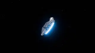 Blender Animation millennium Falcon