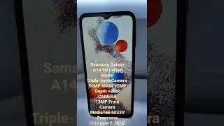 Samsung Galaxy A14 5G Lates MoDel @ Sleek and Stylish Design