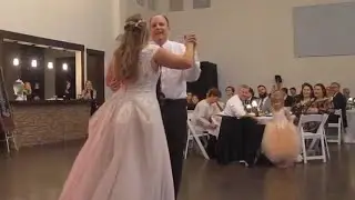 Melissa & father dance