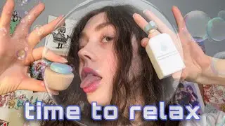 asmr | RELAX while i do your wooden skincare | personal attention and layered (mouth) sounds