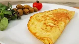 american omelette | quick and easy breakfast | perfect omelette recipe