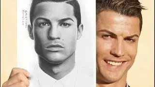 Drawing Cristiano Ronaldo