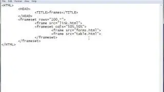 what is nested frames with example in html