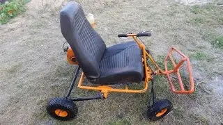 Самодельный картинг # Сборка(GoPed TRQ-DIY)