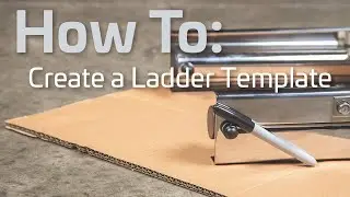 How to Make Your Own Ladder Mounting Template | B00301USL
