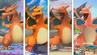 Super Smash Bros Ultimate | Charizard Evolution | 2008-2018