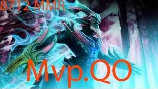 Dota 2 Mvp.QO 8715 MMR  plays Leshrak Ranked Match Gameplay! vol 1