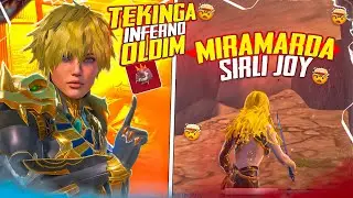 TEKINGA INFERNO OLDIM 😱/ MIRAMARDA SIRLI JOY BOR EKAN 🤯 #pubg #pubgmobile