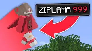 Minecraft ama ZIPLAMAM KATLANARAK ARTIYOR!