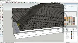 ✅ SketchUp Pro 2023 Tutorial   How to Add Gutters to a Roof in SketchUp #000