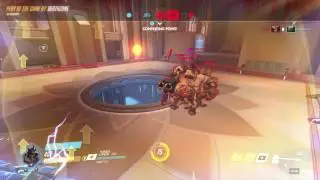 Overwatch DeathZonE (Reinhardt) Play of The Game 4