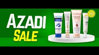 Azadi Sale is LIVE! Watch @fakhrakhanum  Order Her Favorite LivPharm Products! 🇵🇰✨