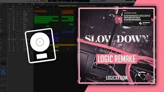 Vintage Culture & Slow Motion Remix ft Jorja Smith - Slow Down Logic Pro Remake