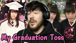 Pre-Babymetal!? NEW FAN reacts to Sakura Gakuin - My Graduation Toss | REACTION (W/subs)