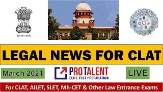 Legal Current Affairs I March 2021