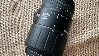 Sigma 70-300mm f/4-5.6 DL Macro