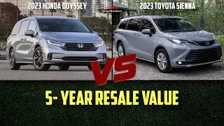 2023 Honda Odyssey vs 2023 Toyota Sienna: 5-Year Resale Value Comparison