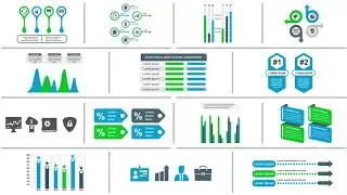 Infographics Vol.17 | After Effects Project Files - Videohive template