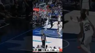Kyrie Irving with the CRAZY finish over Wemby #shorts