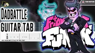 Dadbattle - Friday Night Funkin Guitar Tab Tutorial