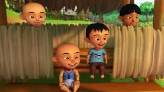 Upin & Ipin  - Aiya Cik Siti -  Reverse video
