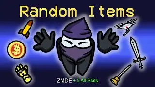 Among Us But RANDOM ITEMS Mod