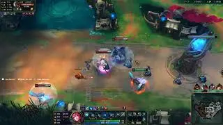 Spirit Blossom Ahri gameplay ( Night Blossom)