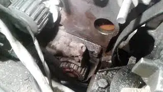 меняю заглушку блока на ваз 2112