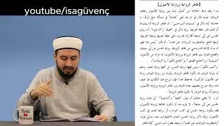 FETVÂ USÛLÜ (Şerhu Ukûdi Resmi'l-Müftî) 10.Ders İSA GÜVENÇ