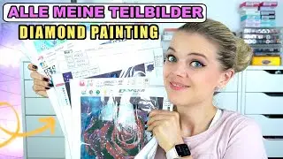 ALLE MEINE TEILBILDER | DIAMOND PAINTING STASH