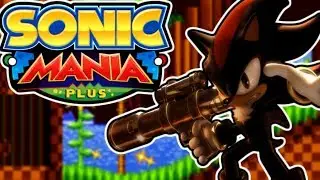 Shadow with NEW ABILITIES in Sonic Mania Plus!