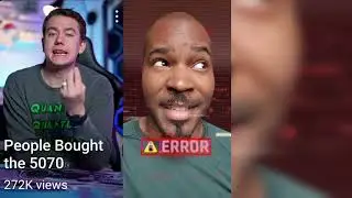 RTX 5070 BEATS Tech Youtuber DOA Claims!!!