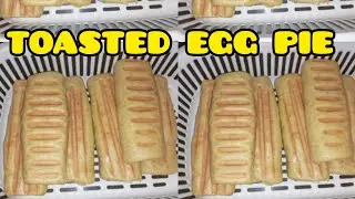 TOASTED EGG PIE #mfalh #eggpie