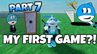 I Started Building a Flashback Scene With 2D Art & Broken Memories! (Part 7 of My Roblox Game)