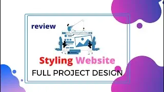 How To Responsive Design Styling Website Full Project Review