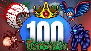 Terraria En ZOR Modda 100 GÜN Hayatta Kaldım #1