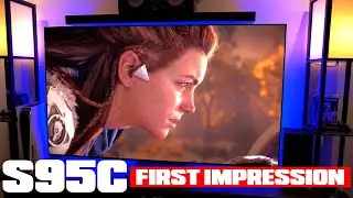 Best Gaming TV I Ever Had! Samsung S95C Is Awesome!
