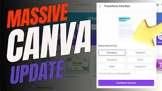 Canva NEW Game-Changing Feature - MAGIC SWITCH