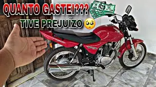 GASTOS COM A VIAGEM DE MOTO - COMO FICOU A TITAN 150 2008 APÓS A VIAGEM - Rafa03