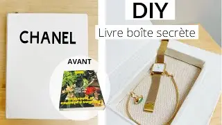 DIY RÉCUP ☞ Je recycle mon livre en boîte secrète 🤫