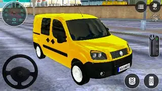 Modifiyeli Fiat Doblo Araba Sürüş Oyunu - Doblo Drift & Park Simulator - Android Gameplay