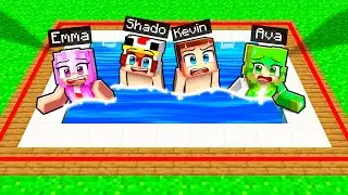 Le dernier qui sort de la PISCINE avec mes FANGIRLS, Gagne 1 000 000 $ sur Minecraft !