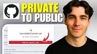 How To Change A GitHub Repository From Private To Public (Tutorial 2026)