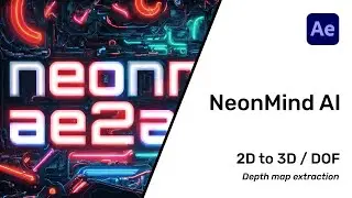 Applying realistic Defocus effect using NeonMind AI tool for After Effects.