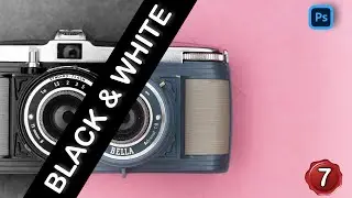 Black & White | Adjust Color Shade | Photoshop Masterclass