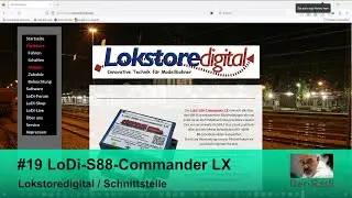 #19 LoDi-S88-Commander LX / Schnittstelle