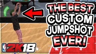 THE BEST CUSTOM JUMPSHOT FOR ALL ARCHETYPES IN NBA 2K18! • GREEN LIGHTS FROM HALFCOURT!!