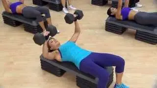 Cathe Friedrich's Lift It Hit It Chest, Triceps and Shoulders Workout Video