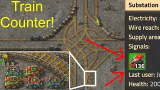 Factorio - Train Counting Device