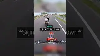 Biker Confronts Biker 🤯 Credit 